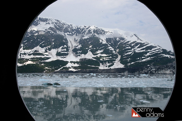 Glacial Waters Near the Hubbard Glacier, Alaska