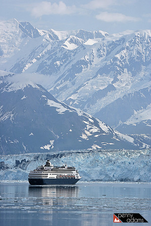 Glacial Waters Near the Hubbard Glacier, Alaska