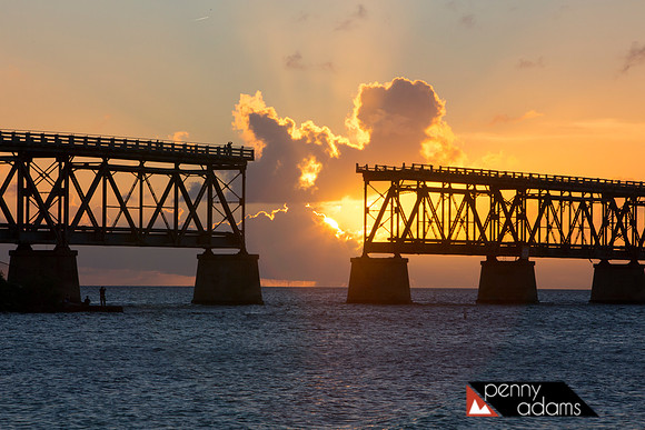 Bahia Honda State Park at Sunset, Florida Keys
