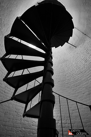 Interior Stairs, Key West Lighthouse
