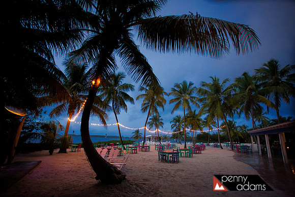 Beach Cafe, Islamorada, Florida at Dusk