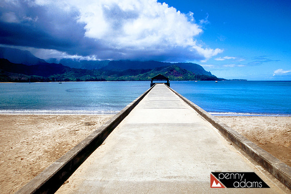 Hanalei Pier, Kauai, Hawaii