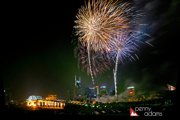 2007 4th of July Fireworks Celebration, Nashville, Tennessee