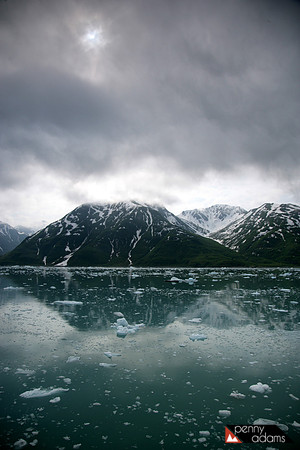 Glacial Waters Near the Hubbard Glacier, Alaska