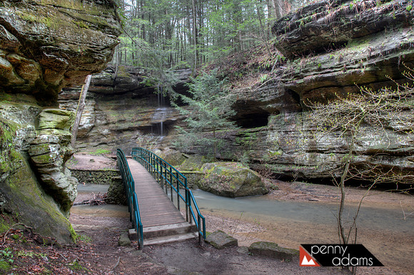 Old Man's Cave Trail, Hocking Hills State Park, Ohio