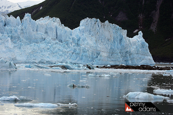 Glacial Waters Near the Hubbard Glacier, Alaska