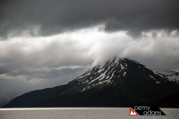 Cook Inlet From Turnagain Arm, Alaska