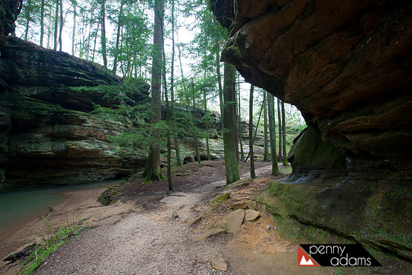 Old Man's Cave Trail, Hocking Hills State Park, Ohio