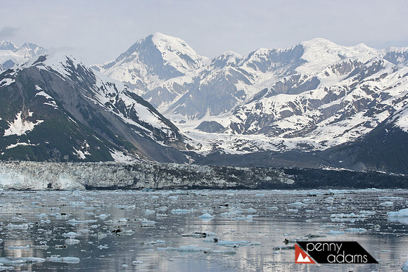Glacial Waters Near the Hubbard Glacier, Alaska