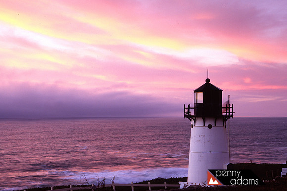 Point Montara at Dusk, California