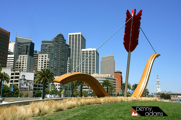 Cupid's Arrow, Along the Embarcadero, San Francisco, California