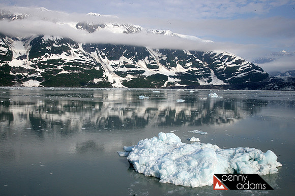 Glacial Waters Near the Hubbard Glacier, Alaska